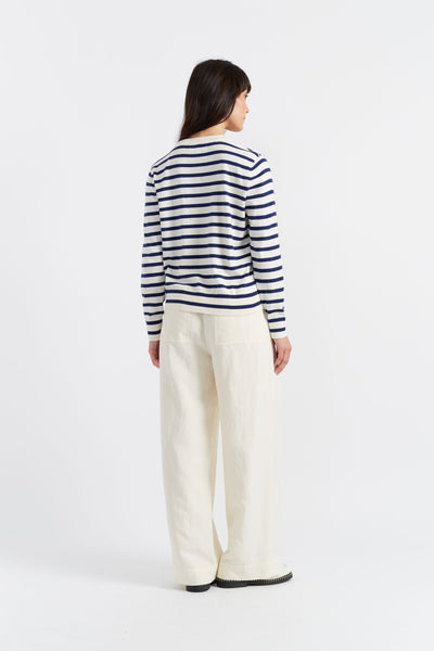 SAMPLE SALE - NO REFUNDS Blue Cotton Snoopy Nautical Sweater