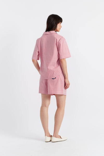 SAMPLE SALE - NO REFUNDS Red Cotton Snoopy Anchor Co-ord