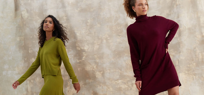 Olive & Claret