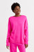 Fuchsia Wool-Cashmere Slouchy Sweater