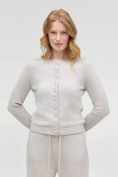 Chinchilla Pure Cashmere Camille Cardigan