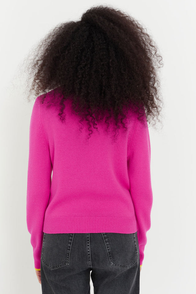 Pink Wool-Cashmere Margot Sweater image 4