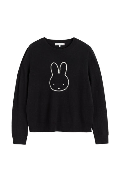 Black Wool-Cashmere Miffy Black Friday Sweater