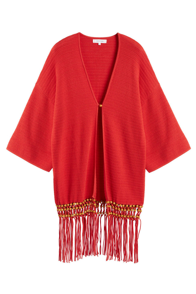 Terracotta Laura Whitmore Beaded Kaftan image 3