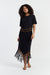 Black Laura Whitmore Beaded Skirt