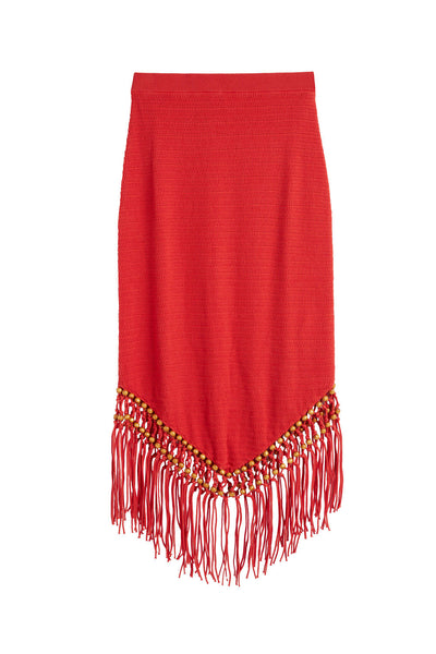 SAMPLE SALE - NO REFUNDS Terracotta Laura Whitmore Beaded Skirt