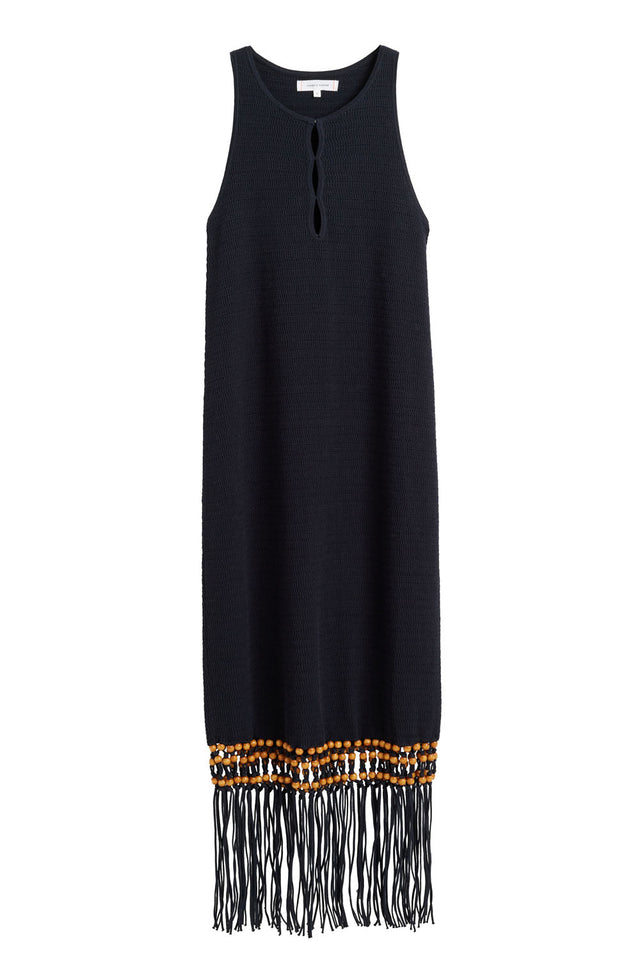 Black Laura Whitmore Beaded Dress image 5