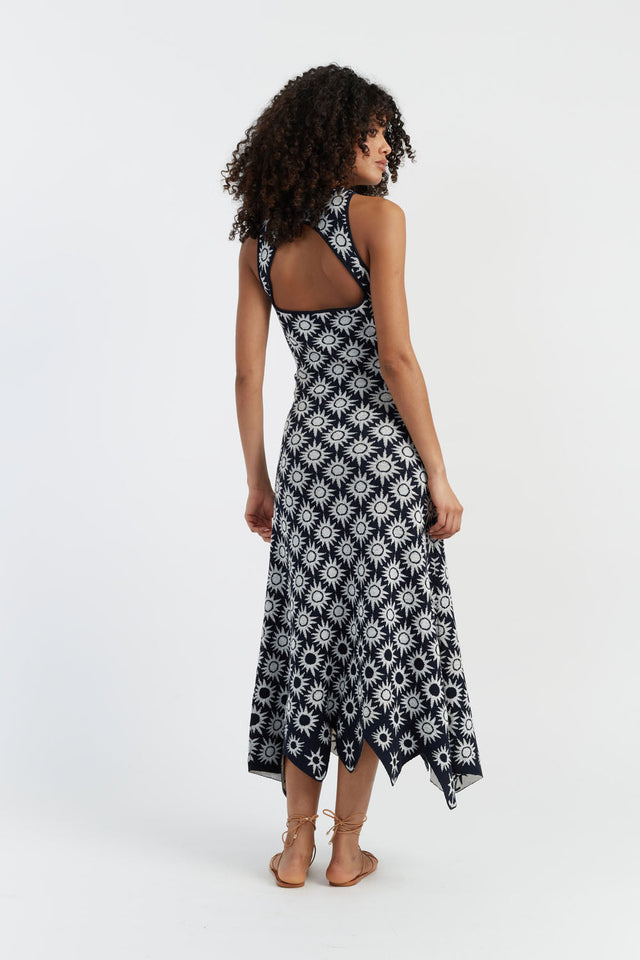 Black Laura Whitmore Sunflower Dress image 5