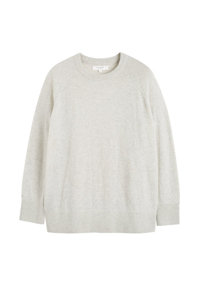 Taupe Cloud Cashmere Slouchy Sweater