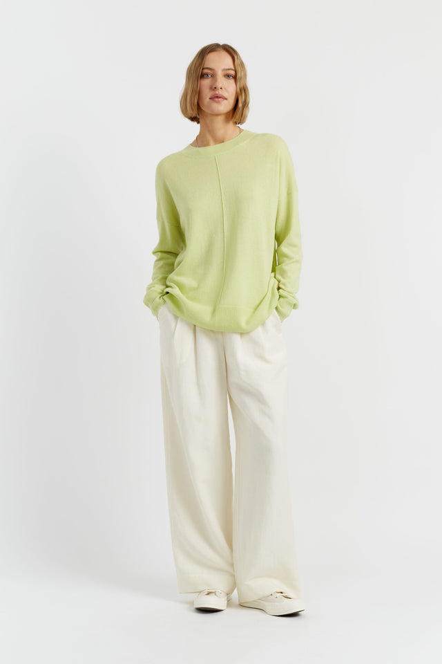 Lemon Wool-Cashmere Slouchy Sweater image 3