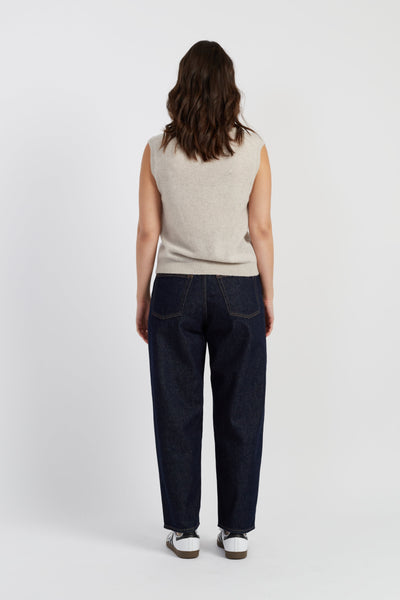 Taupe Cloud Cashmere Tank