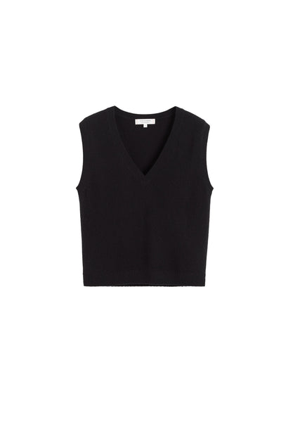 Black Cloud Cashmere Tank