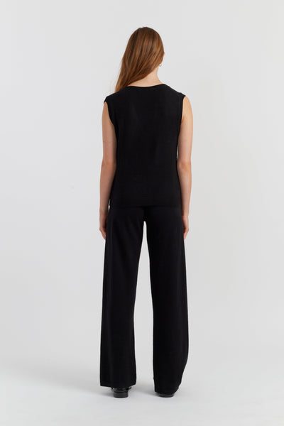 Black Cloud Cashmere Tank