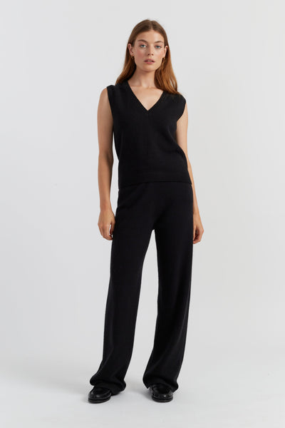 Black Cloud Cashmere Tank