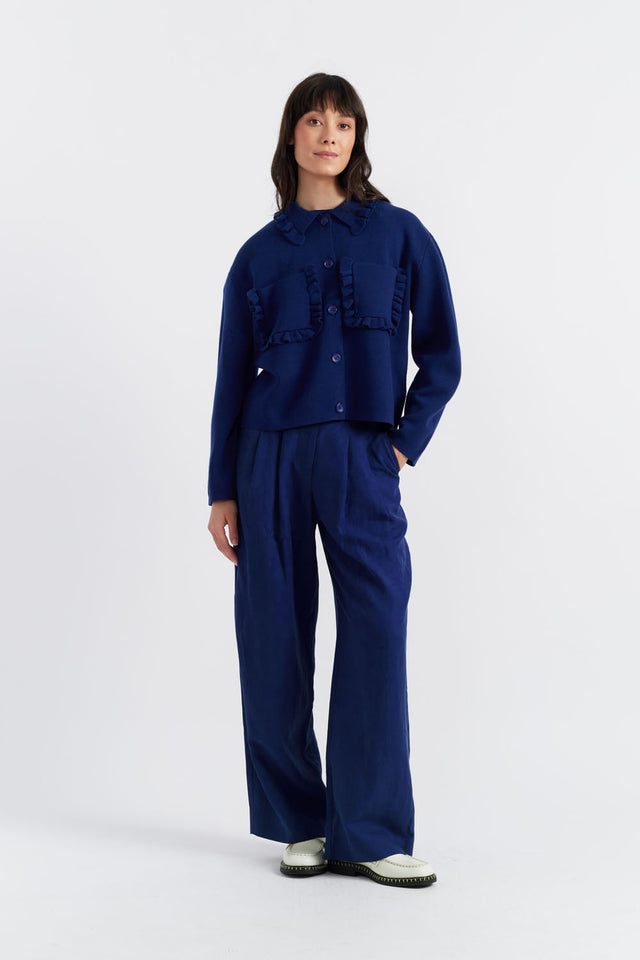 Blue Merino Sea Breeze Jacket image 4