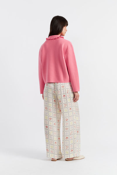 SAMPLE SALE - NO REFUNDS Pink Merino Sea Breeze Jacket