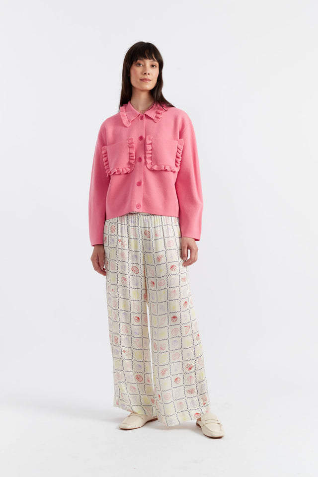 Pink Merino Sea Breeze Jacket image 4