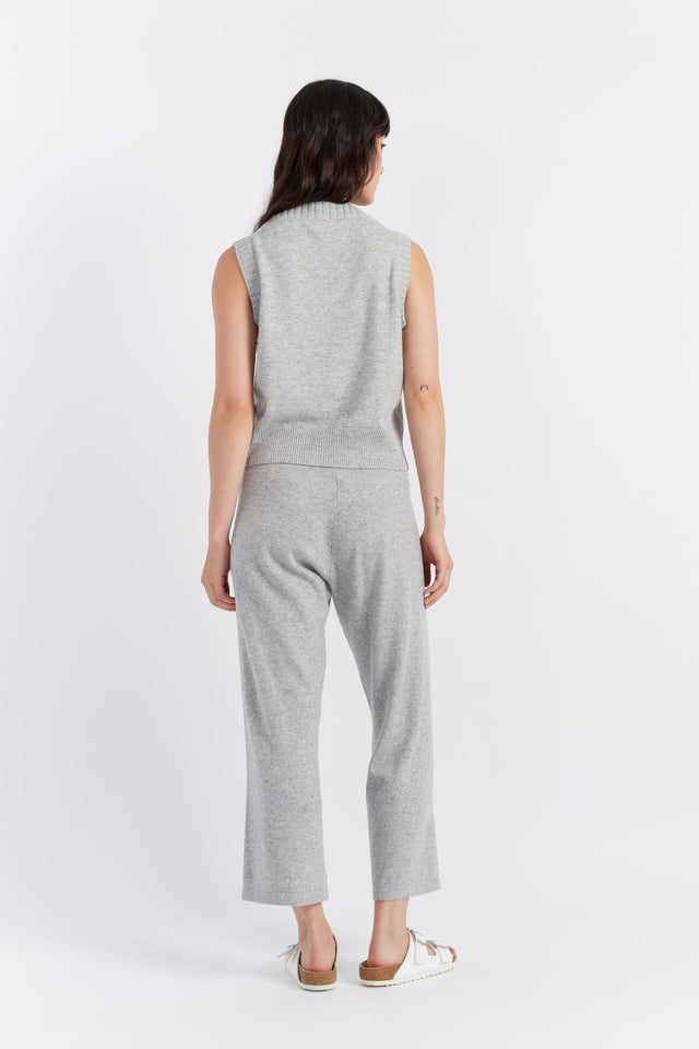 Light-Grey Wool-Cashmere Waistcoat image 2