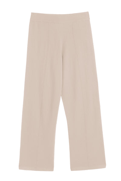 Beige pants on a white background