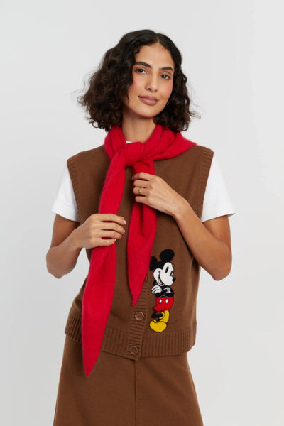 Toffee Wool-Cashmere Mickey's Waistcoat
