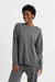 Dark-Grey Wool-Cashmere Slouchy Sweater