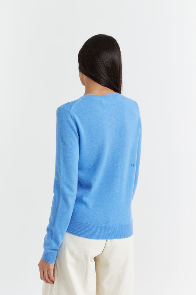 Blue Snoopy Love Wool-Cashmere Sweater image 3