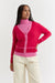 Pink Recycled Merino and Cashmere Cardigan