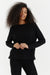 Black Cashmere Boxy Sweater