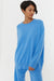 Sky-Blue Cashmere Slouchy Sweater